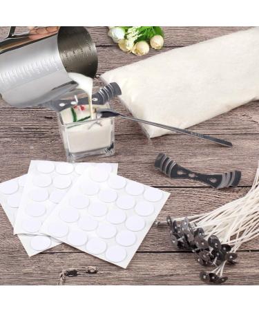 Soy Wax Candle Making Kit with Pouring Pot, Wicks, Holder, and Natural Soy Wax - 31oz - Buy Online on GoSupps.com