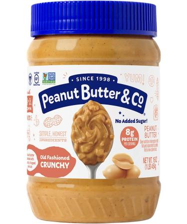 Peanut Butter & Co. Old Fashioned Crunchy 100% Natural Crunchy Peanut Butter 16 oz (454 g)