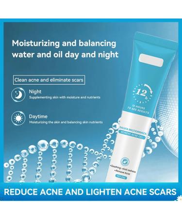 Acne Treatment Cream Spot Treatment Acne Cream Soothing & Anti redness Excellent Osmotic Force for All Kinds of Acne and Pimples White Head Inflamed Hardened Encysted Acnes Water-Oil Balance - Buy Online on GoSupps.com