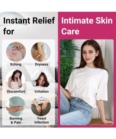 Maximum Strength Feminine Care Cream | Anti-Itch Relief for Rashes Eczema Jock Itch & Psoriasis - 3.53oz (100g - Buy Online on GoSupps.com