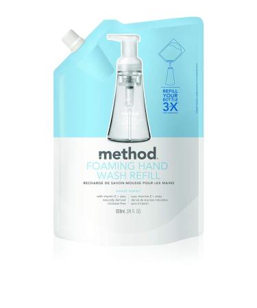 Method Foaming Hand Soap Refill Sweet Water 28 Fl Oz (Pack of 3) - Hydrating and Refreshing Hand Wash Refill - Buy Online on GoSupps.com
