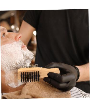 Fomiyes Double-Sided Beard Brush | Perfect Christmas Gift for Men | Hairdressing & Beard Shampoo Brush | 11.5x3.7x4.4cm - Buy Online on GoSupps.com
