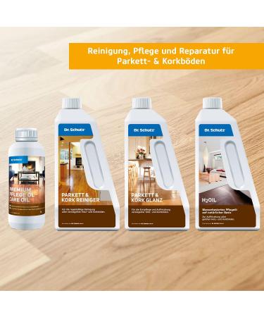 Dr. Protection Intensive Cleaner 5L for Parquet & Cork - Effective Wooden Floor Cleaner for Stubborn Dirt & Stains | Ideal for Sealed Oiled Waxed Surfaces | 1 Pack - Buy Online on GoSupps.com