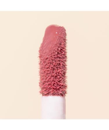 Fitglow Beauty Lip Color Serum - Vegan, Woman-Owned Clean Beauty (Nudie Pink Nude) - Buy Online on GoSupps.com