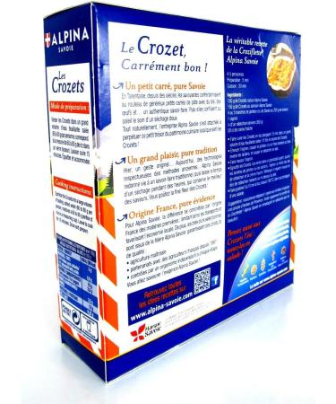  Trimming Shop London Ltd ALPINA SAVOIE Buckwheat Crozets 400g - Buy Online on GoSupps.com