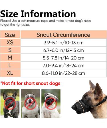 Heele Adjustable Dog Muzzle - Breathable & Safe XS Orange for Small/Medium Dogs | Prevent Biting Chewing & Barking - Buy Online on GoSupps.com