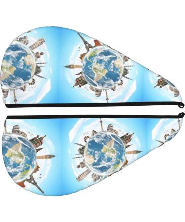 Hair Towel Wrap - Quick-Dry Turban for Travel | Ultimate Hair Drying Towel with Button - Buy Online on GoSupps.com