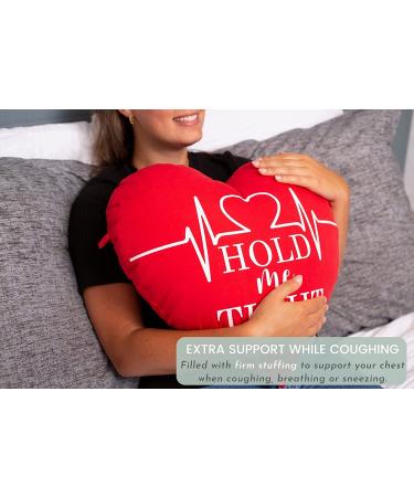 MOYOAMA Heart Surgery Recovery Pillow - Ideal Post-Op Pillow for Bypass, Open Heart & Transplant Surgeries - Comfortable Support for Coughing - Great Gift for Healing Process - Buy Online on GoSupps.com