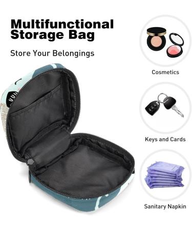 GIAPB Elephant Airplane Period Bag - Sanitary Napkin Storage & Travel Makeup Pouch #2806 - Buy Online on GoSupps.com