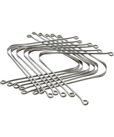 High-Quality Stainless Steel Tongue Cleaner - 12 Pack for Effective Oral Hygiene | International Shipping Available - Buy Online on GoSupps.com
