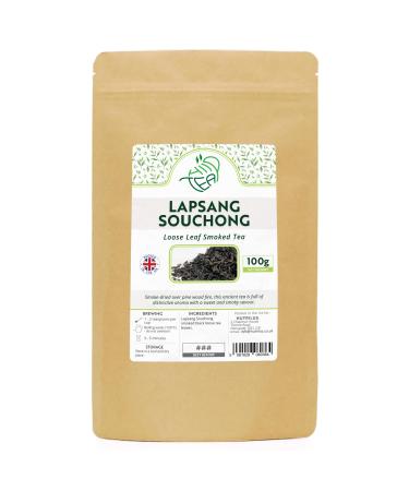 Lapsang Souchong Smoked - Premium Black Loose Leaf Tea (Lapsang Souchong 100g) Lapsang Souchong 100g