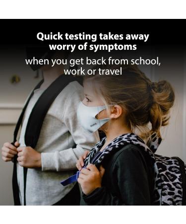 iHealth COVID-19 Rapid Test 1 Pack - FDA EUA Authorized OTC At-Home Self Test (2 Tests) - Results in 15 Minutes - Non-invasive Nasal Swab - Buy Online on GoSupps.com