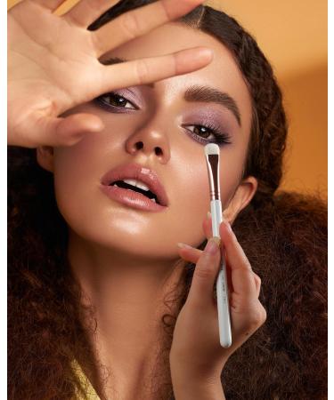 Eyeshadow Brush EIGSHOWBEAUTY Professional Eye Shadow Brush with Saikoho Goat Hair Premium Eye Makeup Brush For Blending Smudging Shading (E831) - Buy Online on GoSupps.com