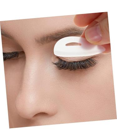 FRCOLOR 50 Pairs Eyelash Pad Washers Eyelash Curlers Tool Eyelash Holder Eyelash Grafting Pads Eyelashes Cushions Lash Pads Eyelashes Pads Silica Gel White Curly Patch - Buy Online on GoSupps.com