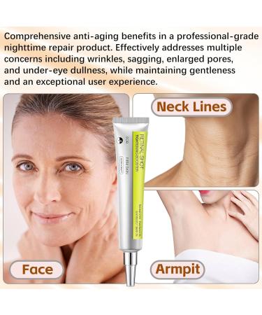 Retinal Shot Tightening Booster with 0.1% Retinal Pore Minimizer Wrinkles & Fine Lines Firmer Skin Retinol Serum for Face Smooth Texture Improve Roughness (3 x 0.5oz Btl) - Buy Online on GoSupps.com