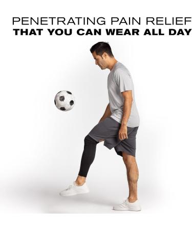 NUFABRX Lower Leg Compression Sleeve for Arthritis and Tendonitis Relief - Buy Online on GoSupps.com