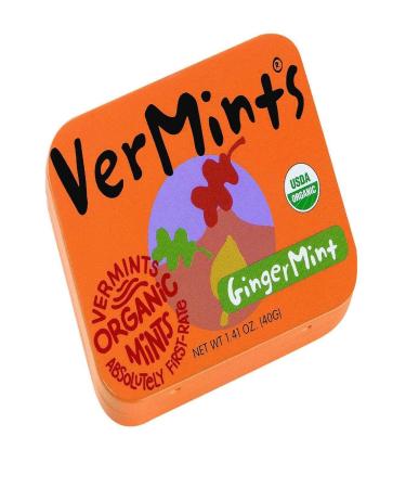 VERMINTS CANDY GINGERMINT ALL NTRL