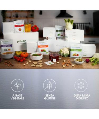ProLon - Next Gen - Mimic Fasting Diet - 5-day nutritional program - 5 organic soups - Prof. Valter Longo - Vegan - Gluten-free - Made in Italy - Buy Online on GoSupps.com