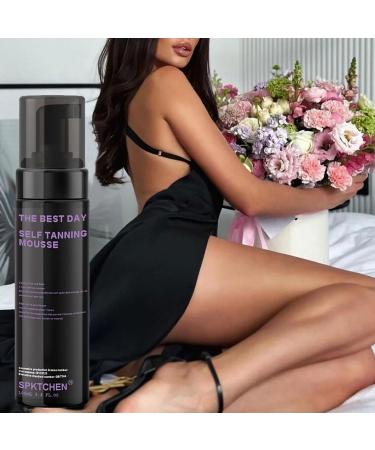 Buy Self Tanner Mousse Kit | Travel-Sized Tanning Foam & Applicator Mitt for Flawless Fake Tan - International Shipping Available - Buy Online on GoSupps.com