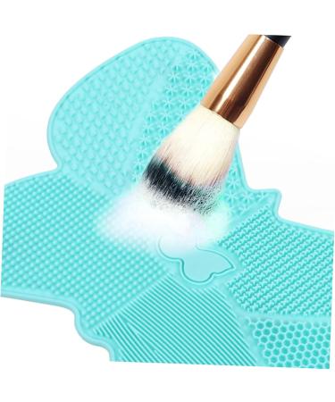 1pc Silicone Scrub Pad Silicone Brush Cleaner Cleaning Scrubber Makeup Cleaning Mat Silicon Makeup Brush Mat Cosmetic Brush Cleaning Mat Hair Brush Cleaning Tool Scrubber - Buy Online on GoSupps.com