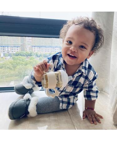 LACOFIA Baby Winter Anti-slip Soft Sole Booties 6-12 Months Gray - Buy Online on GoSupps.com