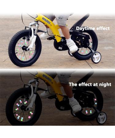 108 Pieces Bicycle Spoke Clicker | Luminous Spoke Clips & Beads for Custom Wheels - International Shipping - Buy Online on GoSupps.com