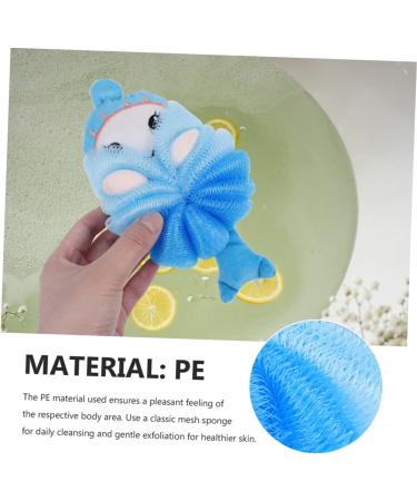 Healeved 2pcs Children s Bath Loofah Sponge - Cartoon Animal Body Wash Shower Loofahs for Kids & Newborns - Buy Online on GoSupps.com