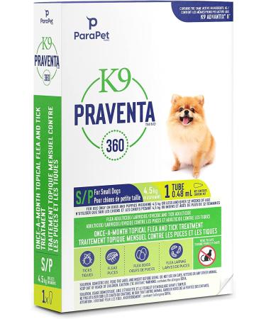 Parapet K9 Praventa 360 for Small Dogs 1 Tube - Buy Online on GoSupps.com