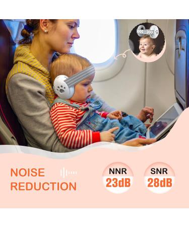 ZOHAN Baby Ear Defenders | Noise Cancelling Headphones for Boys 0-36 Months | Hearing Protection for Autism, Sleeping, Airplane, Fireworks | Adjustable Soft Headband | Newborn Baby Gifts | White - Buy Online on GoSupps.com