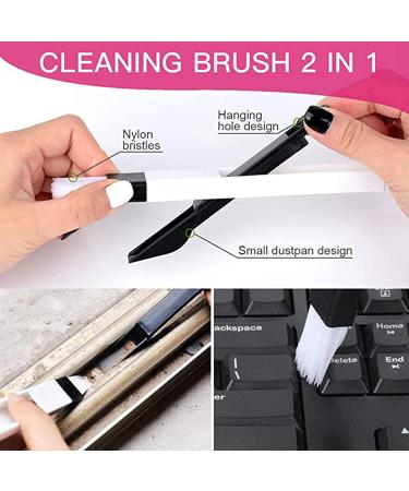 8Pcs Groove Cleaning Tools|Window Groove Cleaning Brush Hand-held Tool Complete Multipurpose Sponge Assorted Cleaning Brush Kit for Air Conditioner Keyboard Car Home and Kitchen Supplies 8Pcs* A A 8pcs* - Buy Online on GoSupps.com