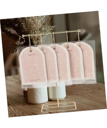 DOITOOL 1 Set Nail Art Display Cardboard Fake Nails Show Rack Nail Salon Supply Nail Display Cards Manicure Showing Holder Nail Art Showing Holder Autumn and Winter Manicure Tools Iron - Buy Online on GoSupps.com
