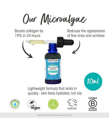 Beauty Kitchen - Seahorse Plankton + High Definition Facial Oil 10ml - Rejuvenating Facial Oil - Enhances Skin's Natural Radiance - Skincare Essential - Buy Online on GoSupps.com