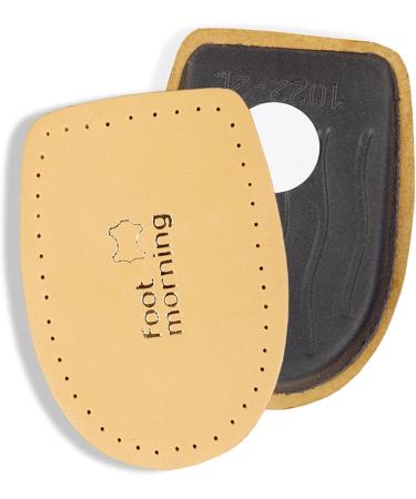 Level Heel Cushions for Shoes & Boots - Beige Leather & Foam Cushions for Realignment - Self-Adhesive Leg Adjustment Aid for Men & Women (Sizes 4-6 - Buy Online on GoSupps.com