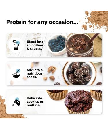 Complement Organic Vegan Protein Powder Bundle Unflavored & Chocolate (30 Servings Each) | Low Carb Low Calorie Sugar Free Soy Free Non-GMO Gluten Free | 15g Plant-Based Protein Per Serving - Buy Online on GoSupps.com