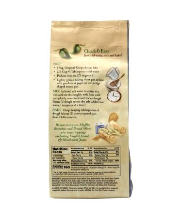 Sticky Fingers Bakeries English Scone Mix Original Flavor - Easy to Make, Fresh Baked Scones - 6 Pack, 1 Pound Each - Buy Online on GoSupps.com