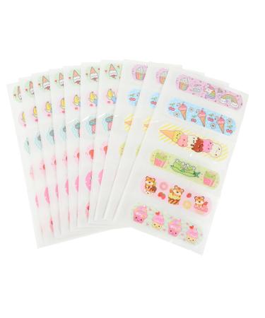 FRCOLOR 120pcs Adhesive Bandages for Wounds Bandages Finger Wounds Patches Breathable Bandages Lovely Bandages Camping Wounds Bandages Care Patches Small Bandages