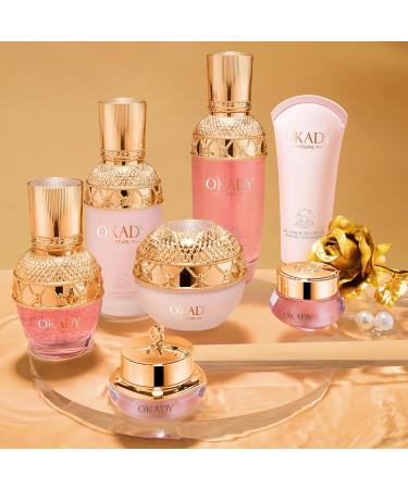 Flower Secret Pure Pearl Lady Skin Care Set - Seven-Piece International Shipping | Premium Skincare for Radiant Skin - Buy Online on GoSupps.com