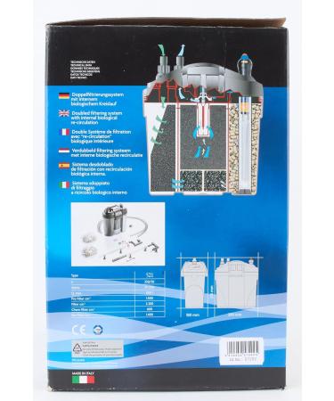 Eden 521-200W External Filter with 200W Heater - Best All-in-One Aquarium Solution - Buy Online on GoSupps.com