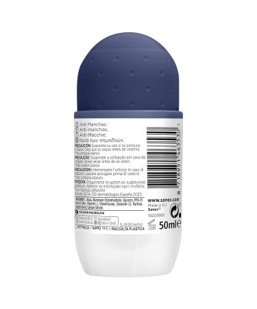 Buy Sanex Deo Roll 50ml Invisible Men - Long-Lasting Freshness | International Shipping - Buy Online on GoSupps.com
