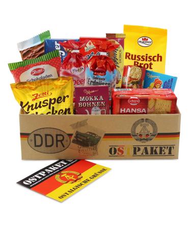 East package Sweet temptation small with 13 products Specialties Specialty package Gift set East products GDR gift idea - Buy Online on GoSupps.com