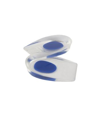 PRO 11 WELLBEING Clear Orthotic Gel Heel Cups for Treatment of Plantar Fasciitis (Blue 4/7 UK) Blue 4/7 UK