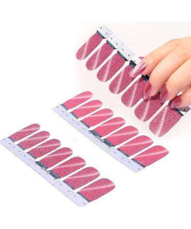 Nail Polish Decals Unique Charming Nail Polish Strip Fashionable Self adhesive Fully Wrapped for Nail Schools(02) - Buy Online on GoSupps.com