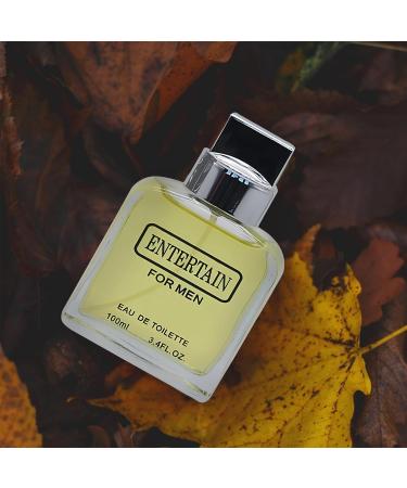 Entertain Men's Perfume Dynamic & Charismatic Fragrance with Fresh Citrus Spicy Accents and Woody Notes Eau de Toilette 100ML for All Skin Entertain 3.4 Fl Oz (Pack of 2) - Buy Online on GoSupps.com