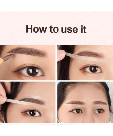 Guapa 6 Pairs Disposable Brow Shaping Stickers - Airbrush Microblading Mapping Tape for Perfect Brows - International Shipping Available - Buy Online on GoSupps.com