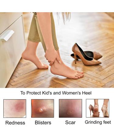 4 Pairs Heel Pads - Prevent Heel Blistering - Ideal for All Shoes - Buy Online on GoSupps.com