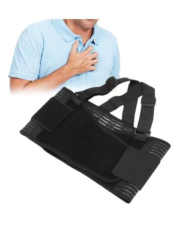 Rib Fracture Support Brace - Adjustable & Breathable Chest Protector Belt for Sternum Rib & Lumbar Support - Buy Online on GoSupps.com