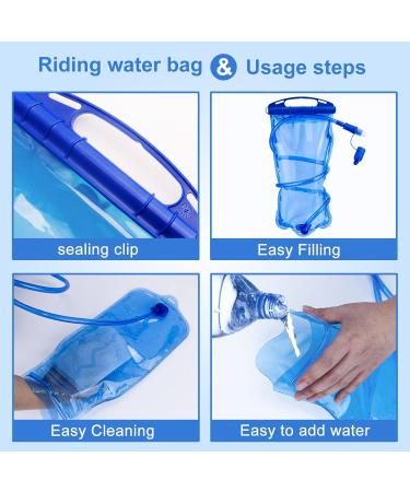 Moerae 1.5L & 2L Leak-Proof Drinking Bubble with Bite Valve - Ultimate Hydration System for Outdoor Cycling Camping & Walking - Buy Online on GoSupps.com