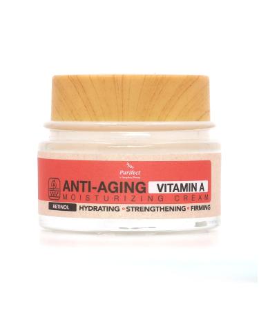 Purifect Anti-Aging Vitamin A Moisturizing Cream with Retinol Anti-Aging and Anti Wrinkle Face Cream Suitable for All Skin Types 50ml