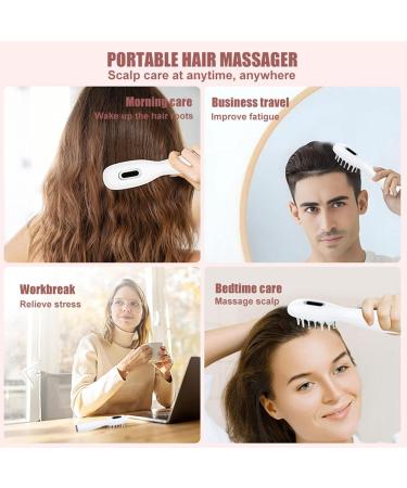 Scalp Massager | Electric Massage Comb | Hair Oil Massager | Hair Growth Comb | Hair Growth Device | Hair Growth Comb Scalp Massager Hair Growth Device Comb Hair Loss For Men Women - Buy Online on GoSupps.com