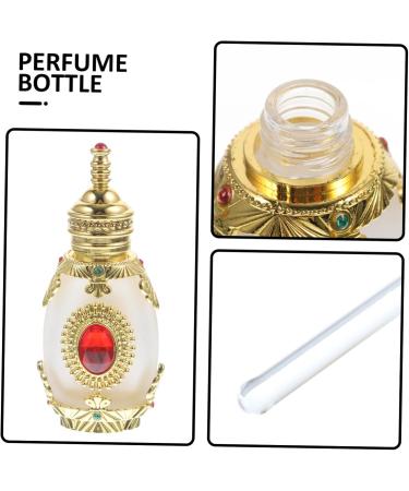 Housoutil Middle Eastern Perfume Bottle Perfume Spray Bottle Vintage Perfume Bottle Glass Oil Bottle Perfume Bottle Vintage Perfume Mini Perfume Containers Travel Alloy Filling Red Lecythus - Buy Online on GoSupps.com
